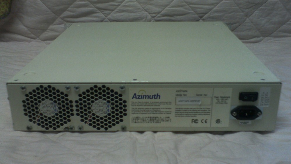 Azimuth Adept WFA Wi-Fi Certification Alliance Test Tool / Measurement