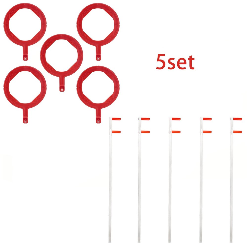 Dental Sensor Holder 5pcs Aiming,Ring kit X-Ray Positioning for Digital Sensor
