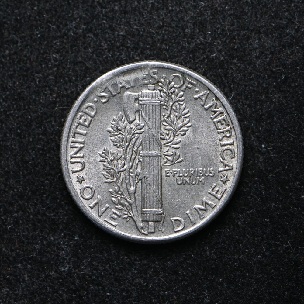 1943 Mercury Silver Dime Mint Error (cn15759)