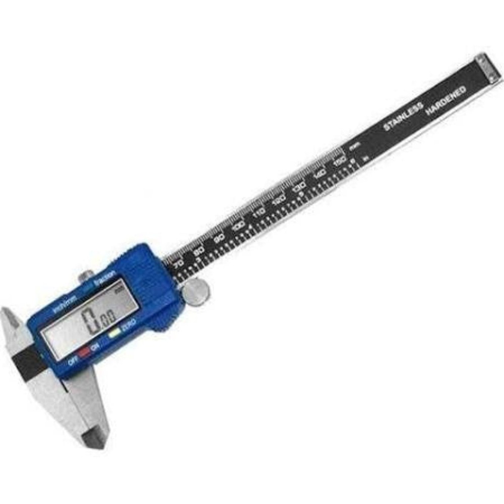 12" Sliding Fractional Read Out Reading Micrometer Digital Caliper Tool