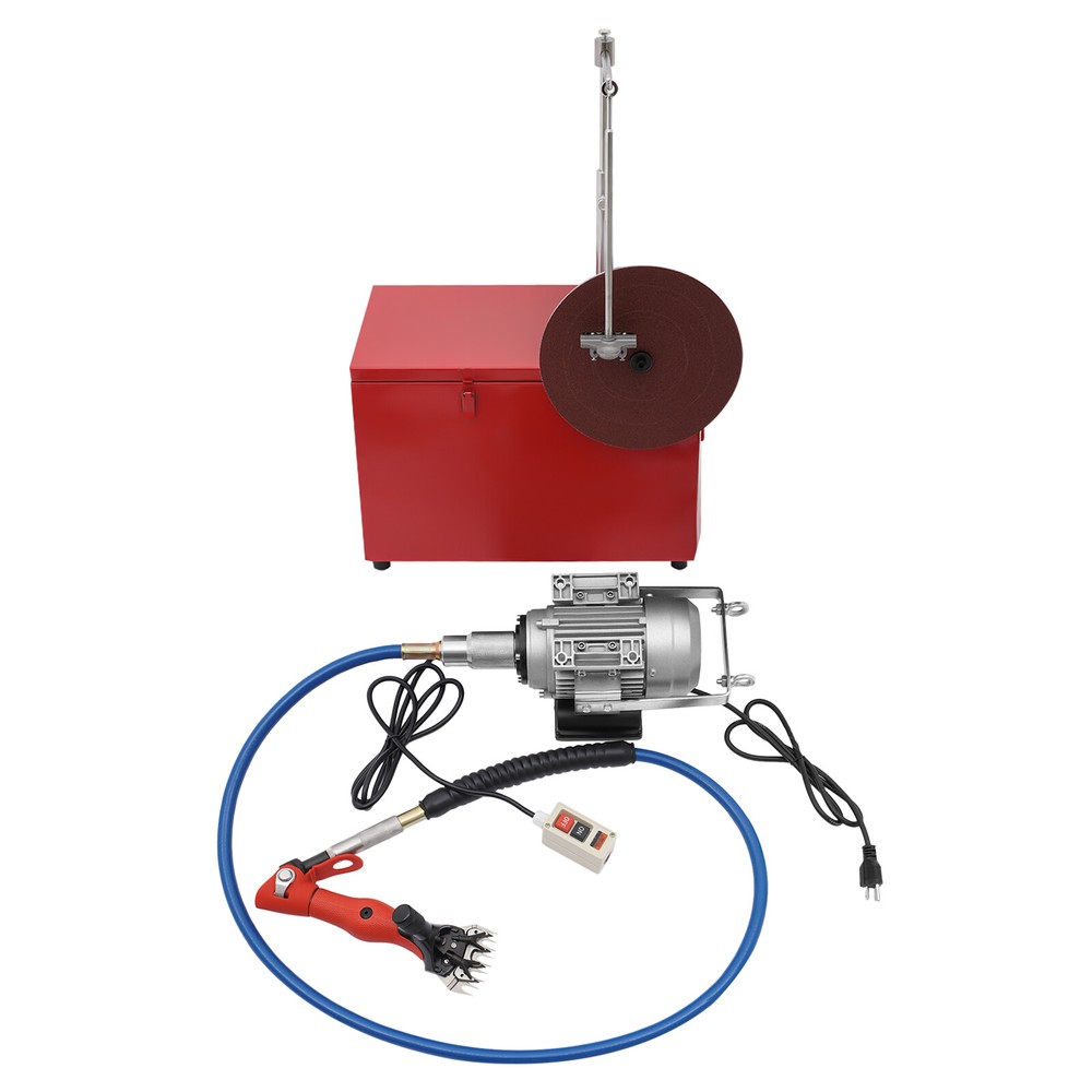 110V 360° Rotate Electric Shearing Tool, Electric Sheep Shear Clipper Sharpener