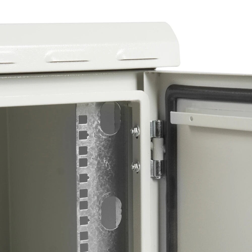 7U-12U Floor Standing Outdoor Network Cabinet - Single Wall, Weatherproof & IP55