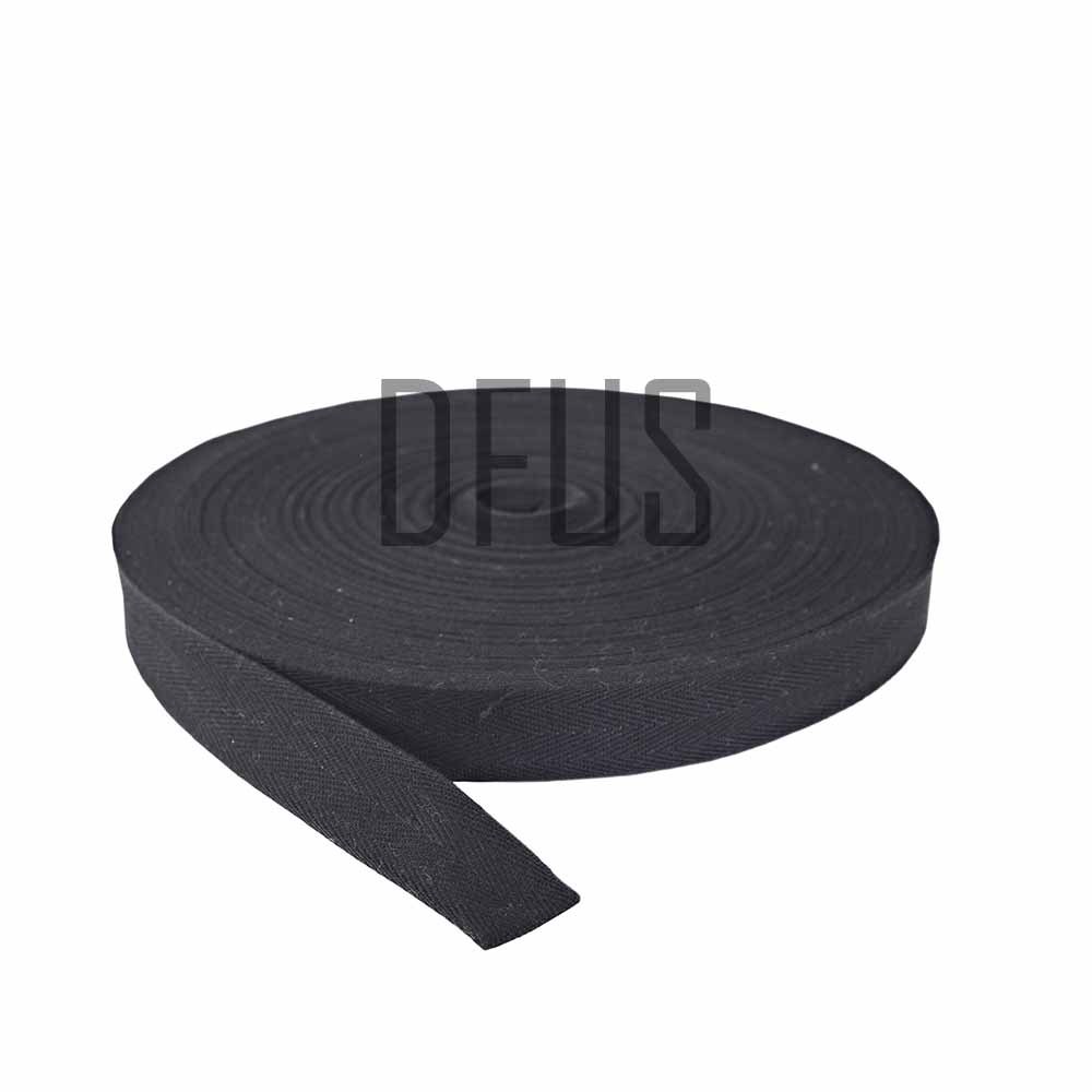 COTTON HERRINGBONE APRON TAPE, CUSHION TAPE ETC. SELECT COLOUR, WIDTH & QUANTITY