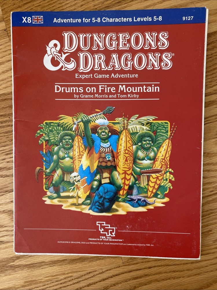 Dungeons And Dragons Modules TSR