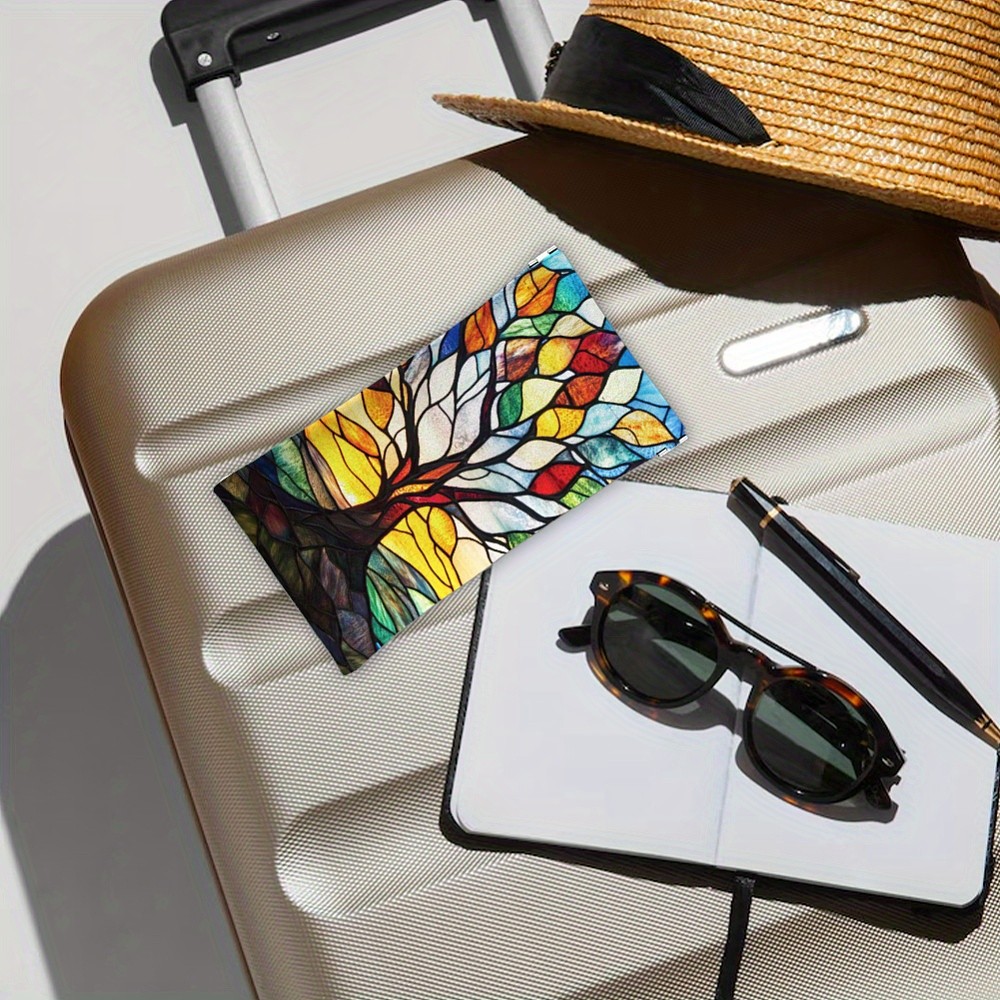 1pc PU Leather Rectangle Eyeglass Cases Eyeglass Sunglasses Protector