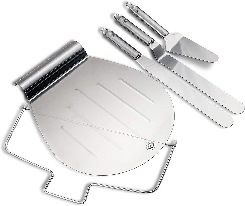 Stainless Steel Cake Customizing Decorating Serving 5Pc Set, Cake Server Lifter