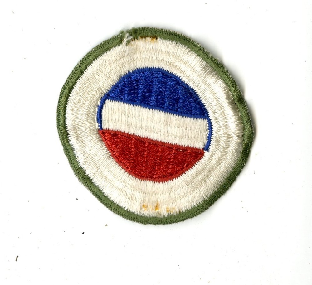 GHQ Reserve Patch OD Border WWII Vintage 506th 101st Toccoa