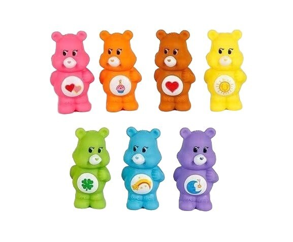 7pc Care Bears Carebears Playset 7 Figure Cake Topper * USA SELLER* Toy Doll Set