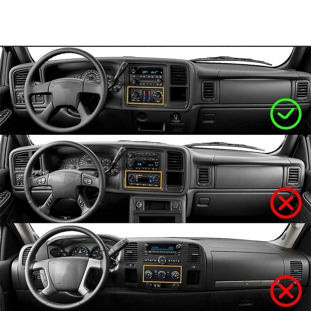 599-210XD AC Heater Climate Control Module For Chevrolet Silverado 2500 10370033