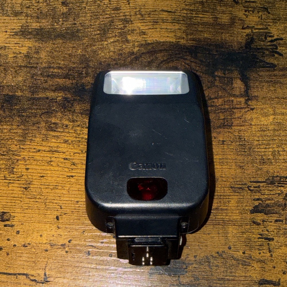 Genuine Canon Speedlite 200E Flash Tested, Working
