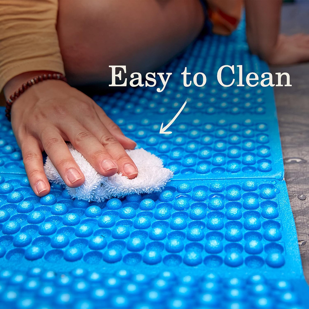 River Rest Lightweight Sleeping Pad, Comfortable Egg-Carton Design & Insulating