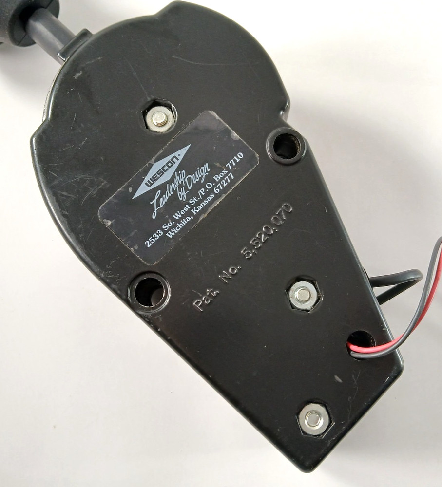 Wescon Single-Axis, Electric Switch, Non-Locking RVC Control Lever Joystick Part