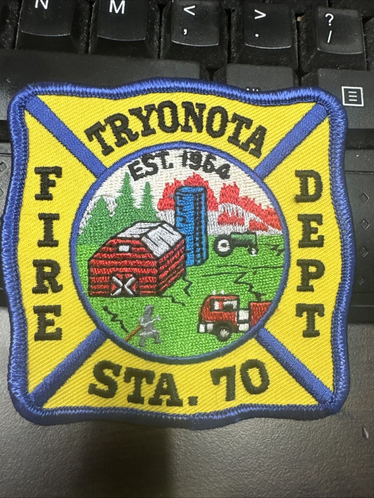 Tonya Fire Department Station #70 Patch