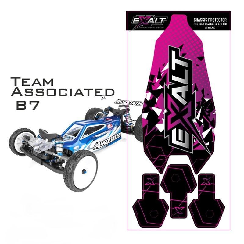 Exalt - Chassis Protector Skins, for AE B7 D/C