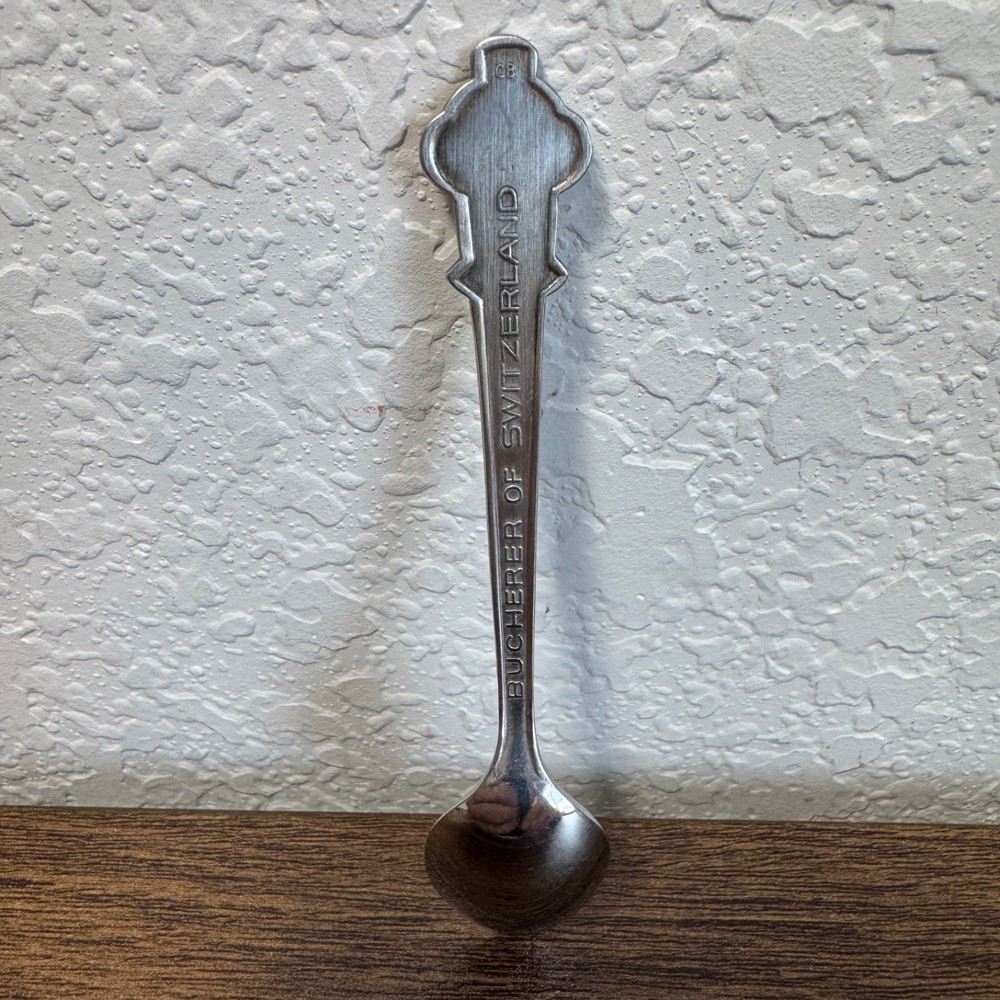 Lucerne Rolex Bucherer Silver Plated Collectable Spoon