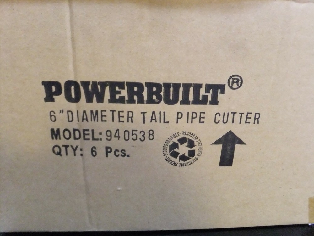 Powerbuilt 6" Tail Pipe Cutter