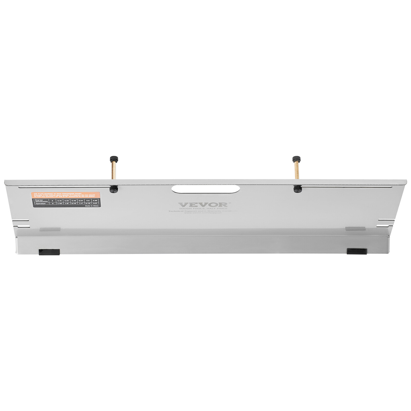 VEVOR Wheel Alignment Tool Toe Plates 4 Probes 2 Tape Measures Camber Caster Toe