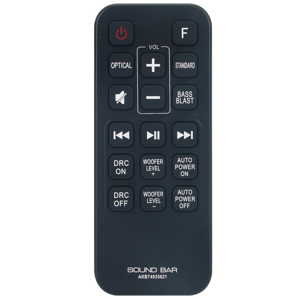 Replacement Remote Control for LG Sound Bar SQC1 SPQ1-W