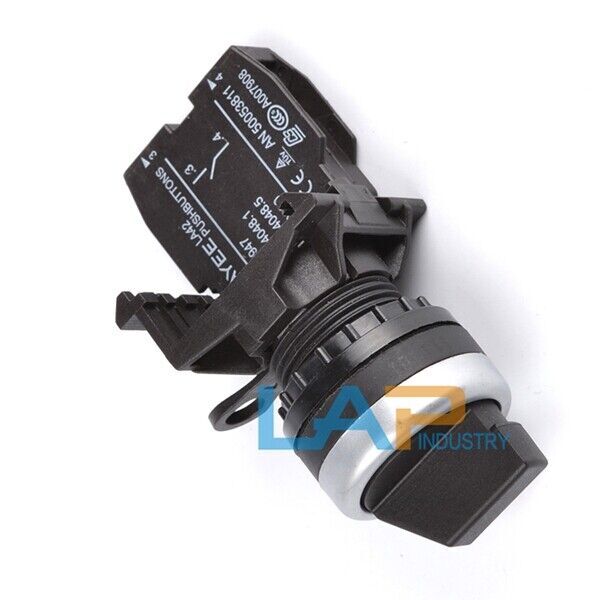 1pc NEW FOR TAYEE 2-speed button selector switch LA42X2-10