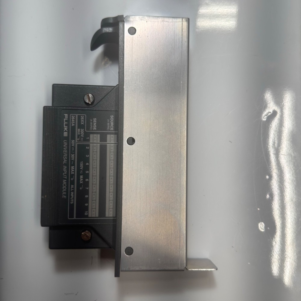 FLUKE 2645A UNIVERSAL INPUT MODULE + 2680A BLANK MODULE NetDAQ