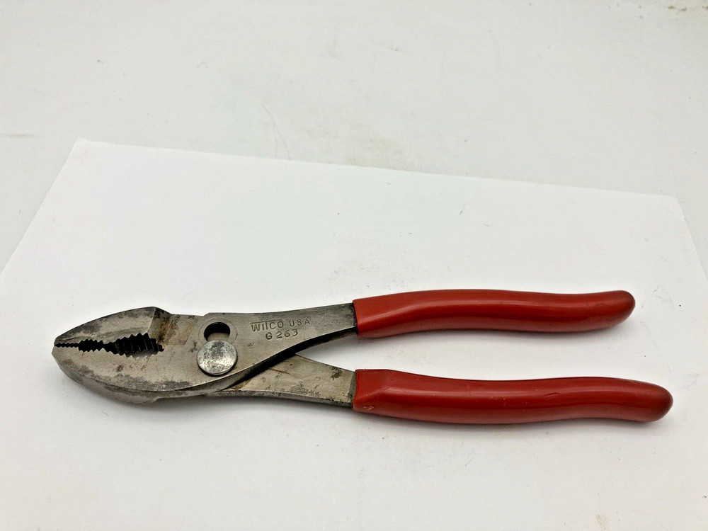 Witco Tools G263 8" Red Handles USA
