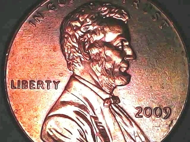 2009 Lincoln no mint Penny