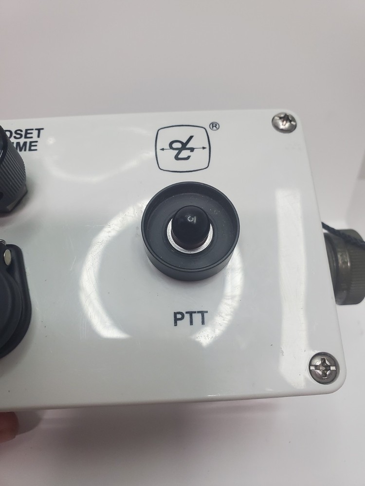 David Clark U3815A Radio Interface Control Module Headset Controller Vintage