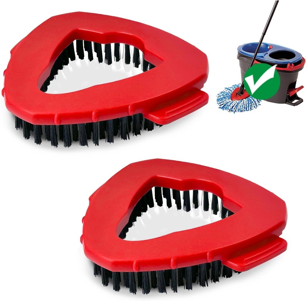 Versatile Oceda 2-Piece Scrubber Brush Set - Perfect for Kitchen, Bath & Tile