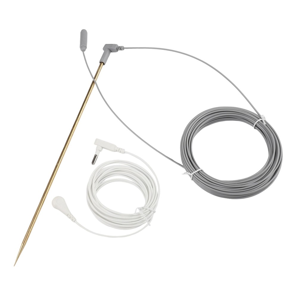 30cm Grounding Rod Kit with Two Wires for Secure Electrical Connection
