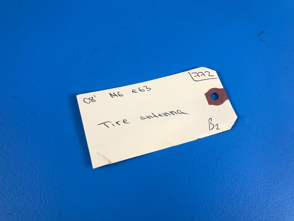 09-13 BMW E60 E61 E63 E64 E89 E90 E91 E92 RDC TIRE PRESSURE MODULE TPMS ANTENNA