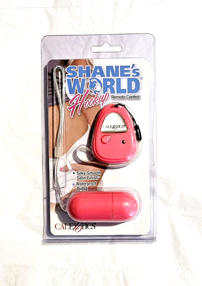 Shane's World Hookup Wireless Remote-Control Pink Vibrating Egg