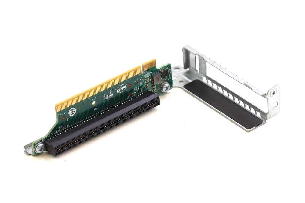 Intel PCIe Riser Card with Bracket P/N: H24442-150 Tested Working