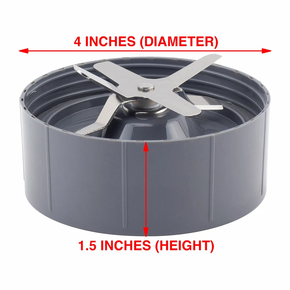 2 Pack 32 oz Cup and Extractor Blade for NutriBullet NB-101B NB-101S NB-201