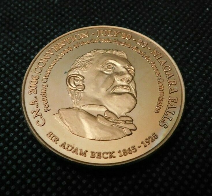 2006 CANADA CNA CONVENTION NIAGARA FALLS COPPER TOKEN!    e1715DHQ