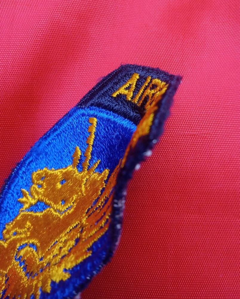US Army Authentic WW2 13th Airborne Division Patch W/Attached Tab