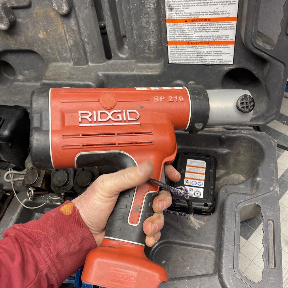 Ridgid RP 210 press frame (xt15