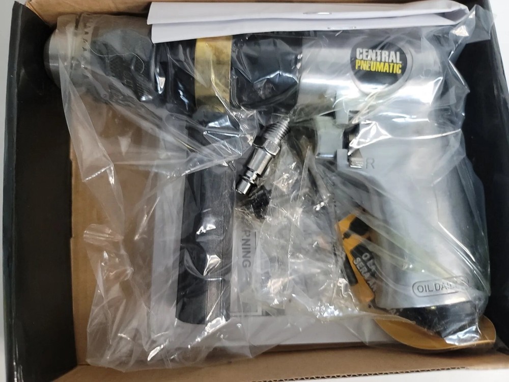 CENTRAL PNEUMATIC 1/2" Reversible Air Drill, Model# 98896 New