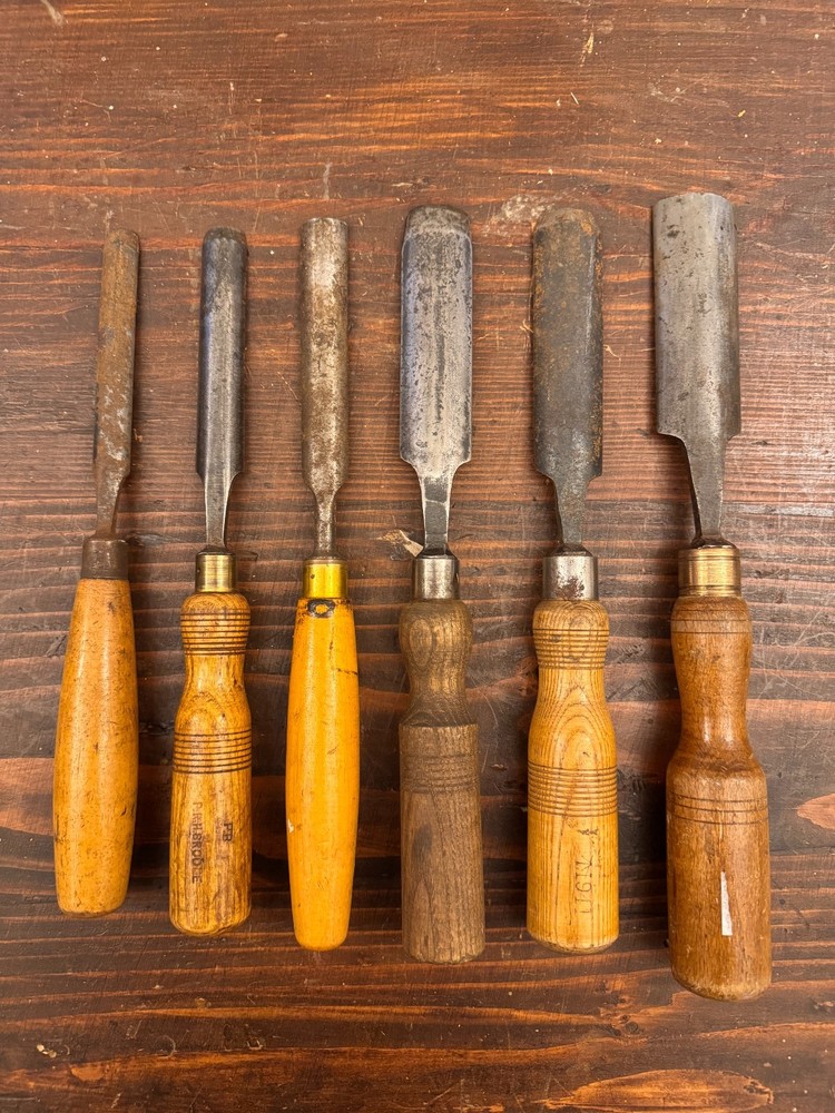 Woodwork Gouges Rare British Tools - Marples Sorby Stormont