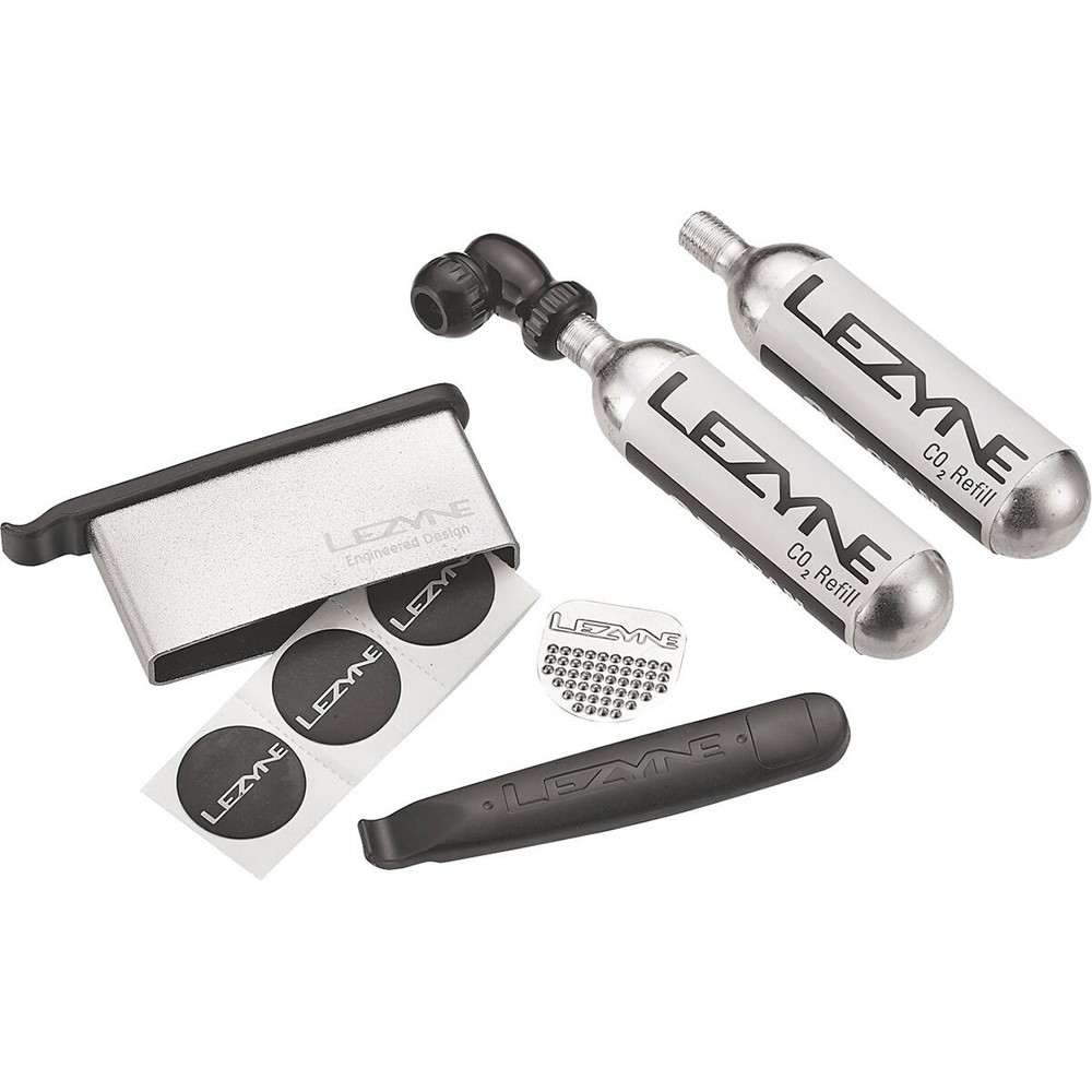 Lezyne Twin Kit Grey, One Size