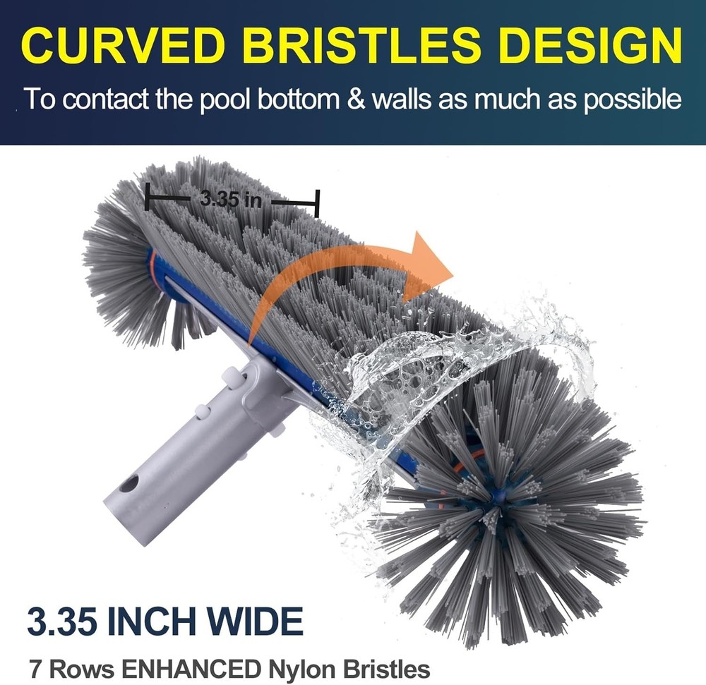 360° Pool Brush Head - Inground/Above Ground