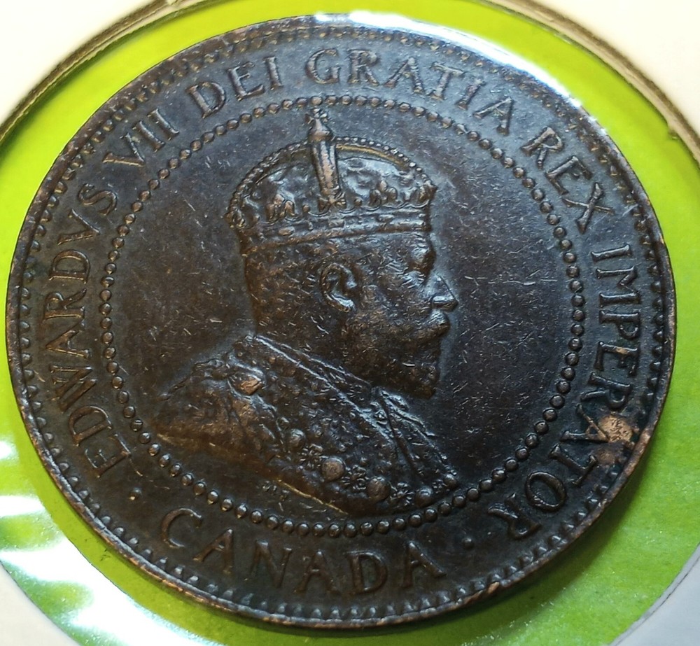 1907-H Canada Large Cent