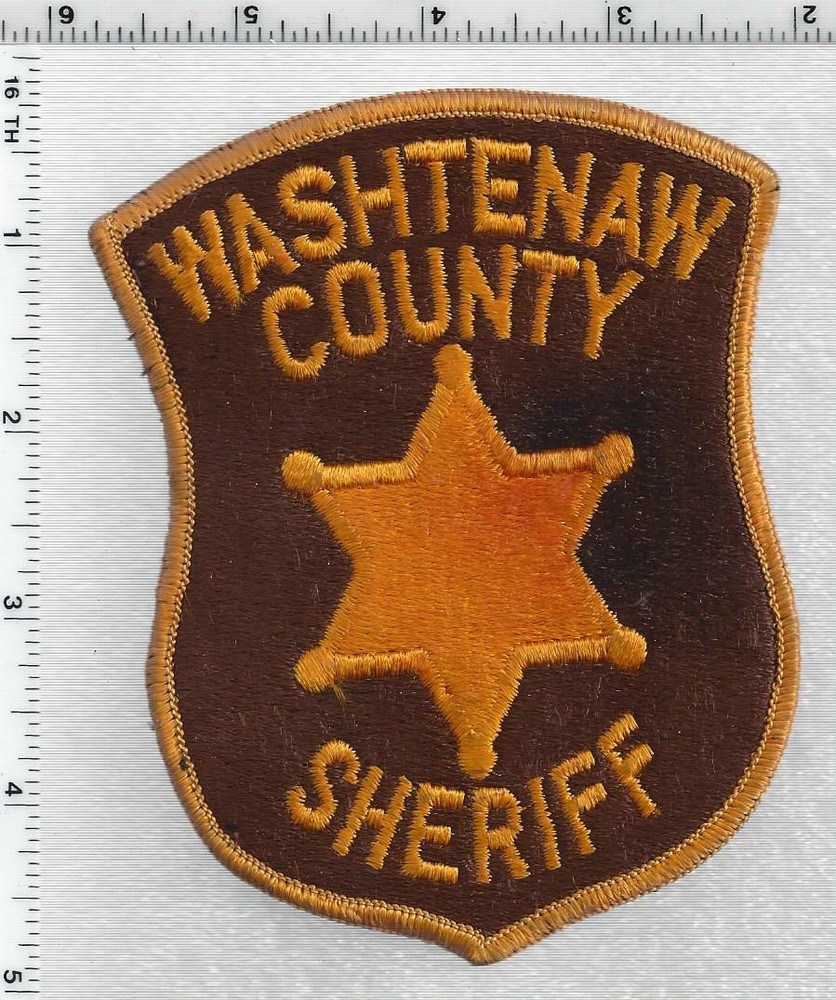 Washtenaw County Sheriff  (Michigan) 3rd Issue Uniform Take-Off Shoulder Patch