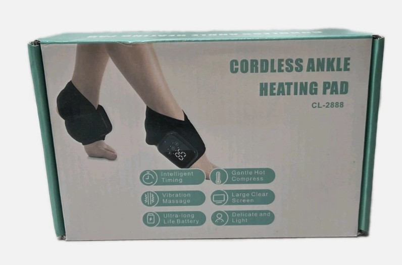 Cordless Ankle heating pad, Model CL-2888