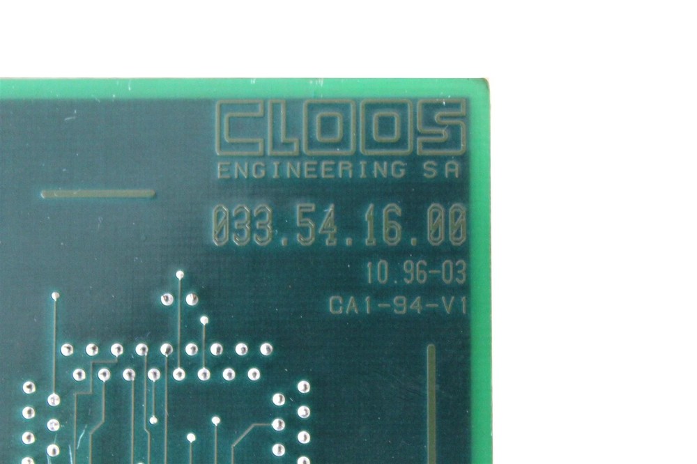 Cloos 033.54.16.00 Module Used