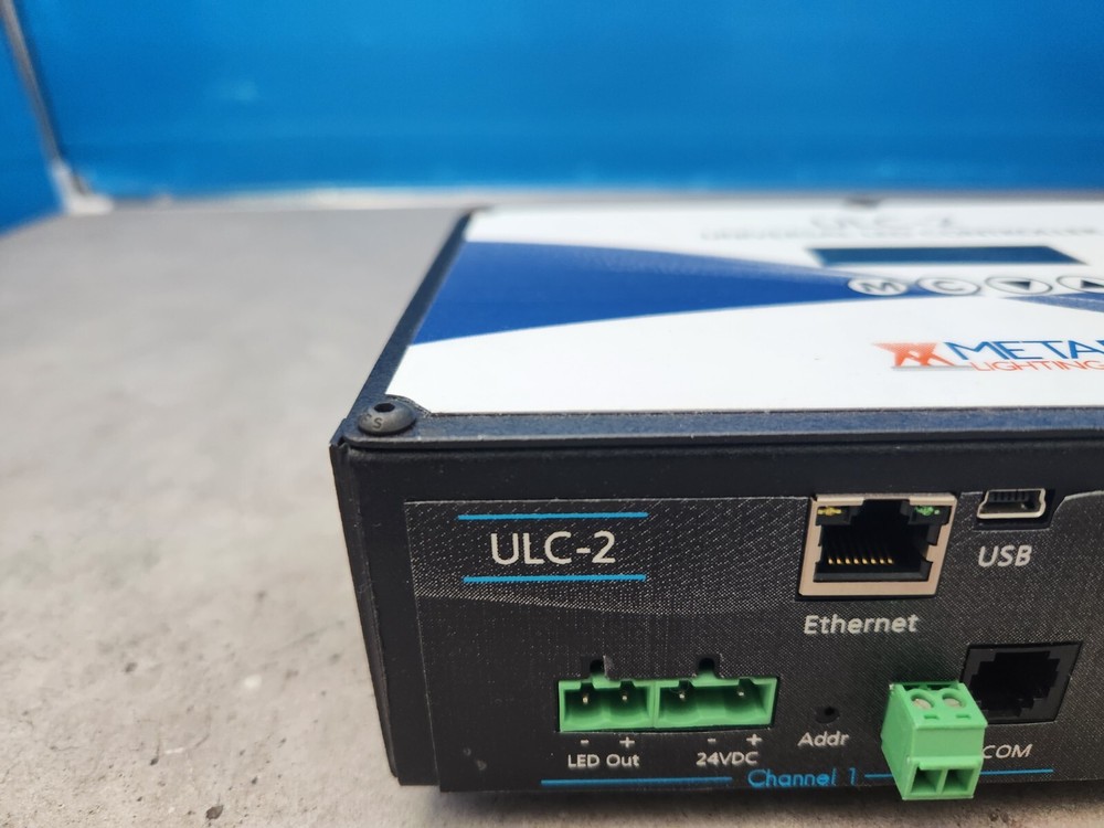 Metaphase ULC-2 Universal LED Controller Ethernet and USB Connectivity 24VDC