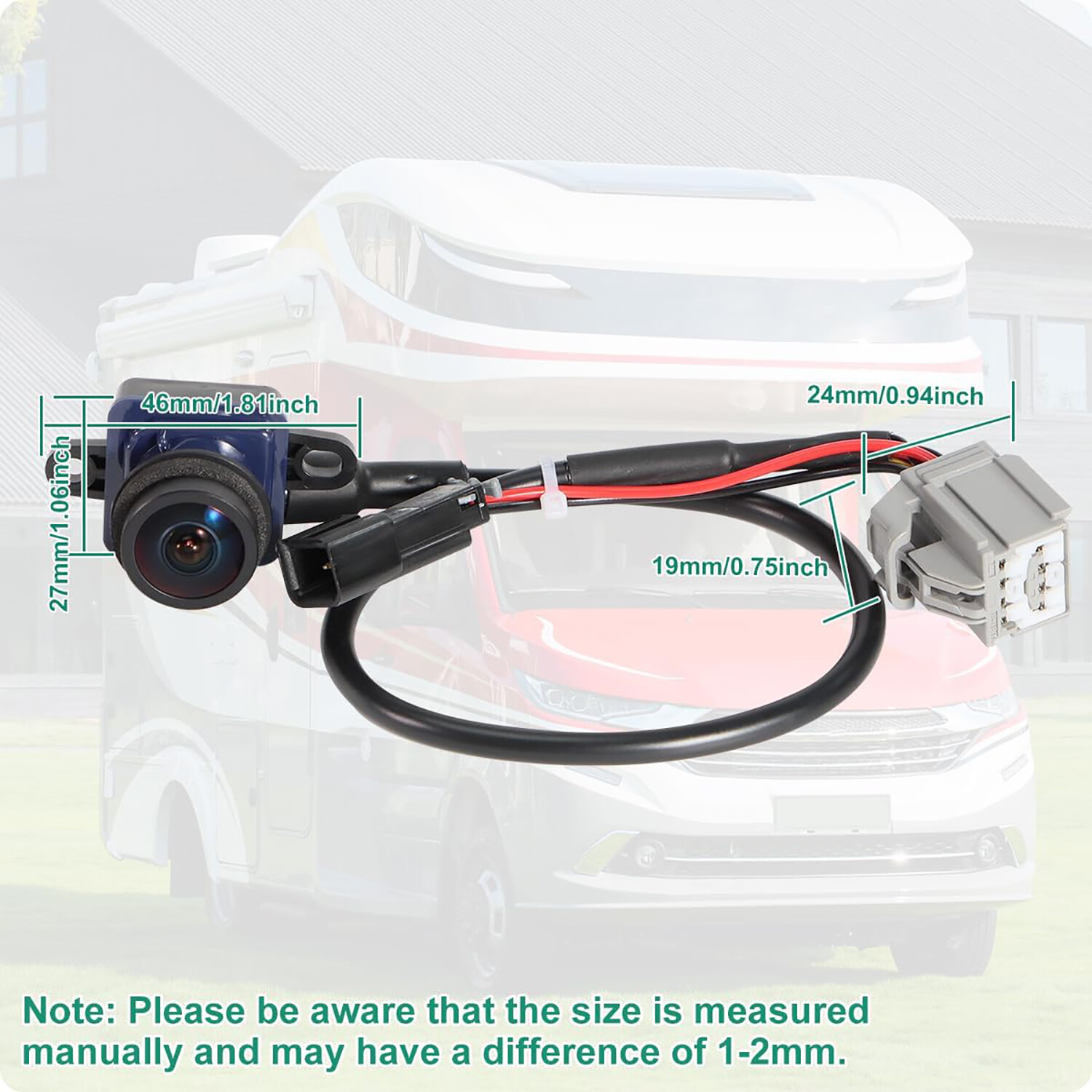 For Dodge Journey 2011-2020 Rear View Backup Camera New 56054158AG / 56054158AB