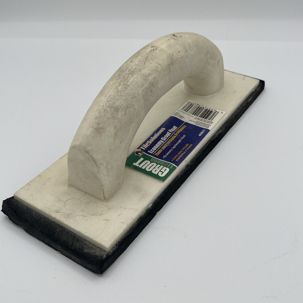 Tile Solutions Economy Grout Float Rubber Tiling Tool Used