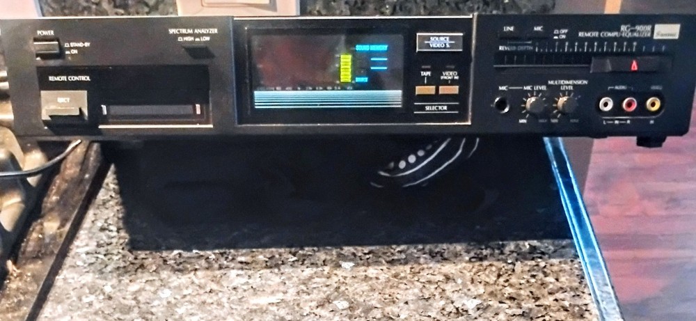 sansui rg-900r spectrum analyzer