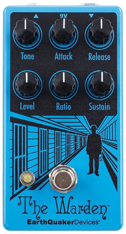 Earthquaker Devices Warden V2 Optical Compressor Pedal