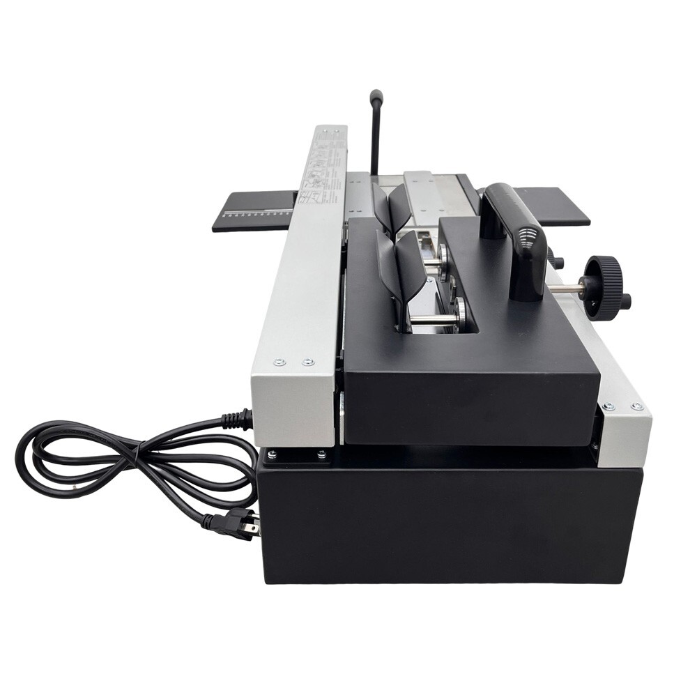 A4 Double Roll Applicator Desktop Hot Melt Glue Binding Machine Hot Glue Binder